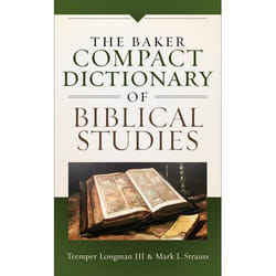 ISBN The Baker Compact Dictionary of Biblical Studies