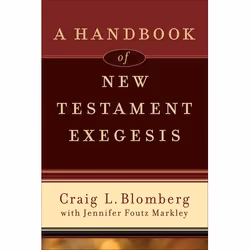ISBN A Handbook of New Testament Exegesis, Anglais, Livre broché, 320 pages