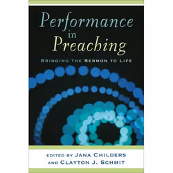 ISBN Performance in Preaching (Bringing the Sermon to Life), Anglais, Livre broché, 256 pages
