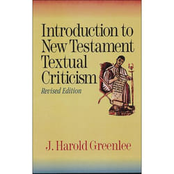 ISBN Introduction to New Testament Textual Criticism, Revised Edition
