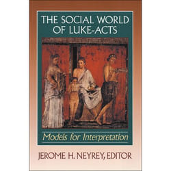 ISBN The Social World of Luke-Acts (Models for Interpretation)
