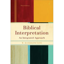 ISBN Biblical Interpretation, 3rd Edition (An Integrated Approach)