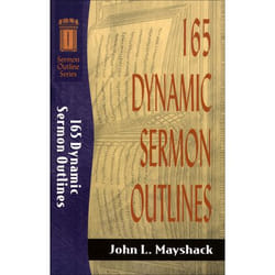 ISBN 165 Dynamic Sermon Outlines