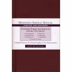 ISBN Minister's Service Manual, Updated and Expanded Edition, Anglais, Couverture rigide, 256 pages