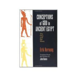 ISBN Conceptions of God in Ancient Egypt: The One and the Many livre histoire Anglais