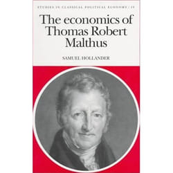 ISBN The Economics of Thomas Robert Malthus
