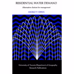 ISBN Residential Water Demand: Alternative Choices for Management, Anglais, 228 pages