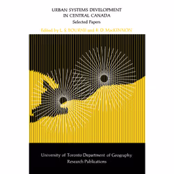 ISBN Urban Systems Development in Central Canada: Selected Papers, Anglais, 260 pages
