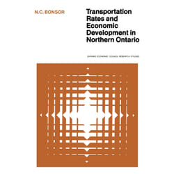 ISBN Transportation Rates and Economic Development in Northern Ontario