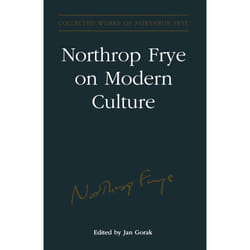 ISBN Northrop Frye on Modern Culture