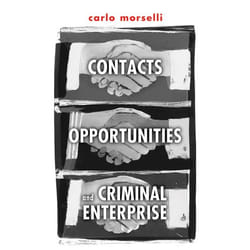 ISBN Contacts, Opportunities, and Criminal Enterprise