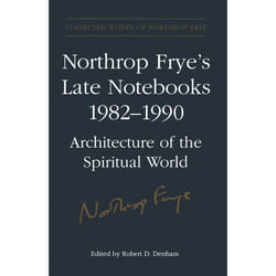 ISBN Northrop Frye's Late Notebooks,1982-1990