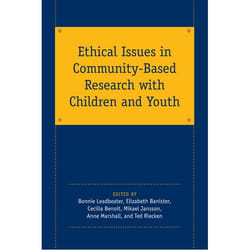 ISBN Ethical Issues in Community-Based Research with Children and Youth