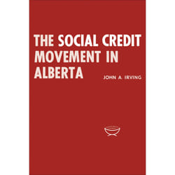 ISBN The Social Credit Movement in Alberta