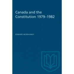 ISBN Canada and the Constitution 1979–1982