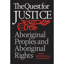 ISBN The Quest for Justice: Aboriginal Peoples and Aboriginal Rights
