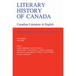 ISBN Literary History of Canada: Canadian Literature in English, Volume IV (Second Edition)