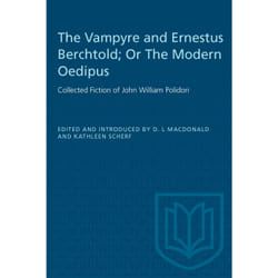 ISBN The Vampyre and Ernestus Berchtold; Or The Modern Oedipus