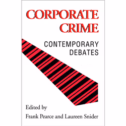 ISBN Corporate Crime: Contemporary Debates, Anglais, 426 pages
