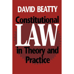 ISBN Constitutional Law in Theory and Practice