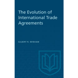 ISBN The Evolution of International Trade Agreements