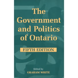 ISBN The Government and Politics of Ontario