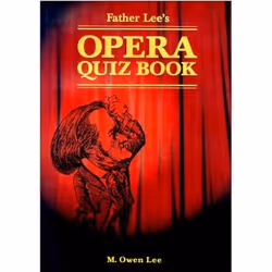 ISBN Father Lee's Opera Quiz Book, Anglais, 198 pages