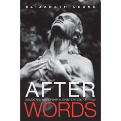 ISBN After Words: Suicide and Authorship in Twentieth-Century Italy