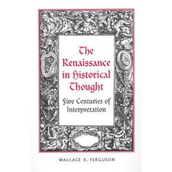 ISBN The Renaissance in Historical Thought
