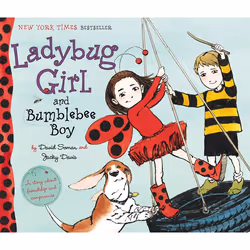 ISBN Ladybug Girl and Bumblebee Boy, Anglais, Couverture rigide, 40 pages