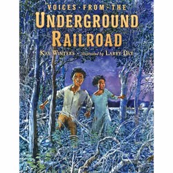 ISBN Voices from the Underground Railroad, Anglais, Couverture rigide, 48 pages