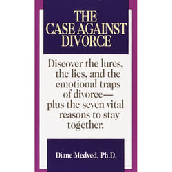 ISBN The Case Against Divorce livre Édition de poche