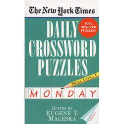 ISBN The New York Times Daily Crossword Puzzles (Monday), Volume I livre Édition de poche