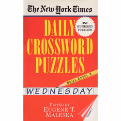 ISBN New York Times Daily Crossword Puzzles (Wednesday), Volume I, Édition de poche, 224 pages