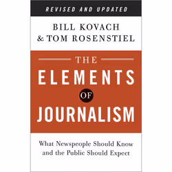 ISBN The Elements of Journalism, Revised and Updated 3rd Edition, Livre broché, 352 pages