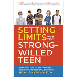 ISBN Setting Limits with your Strong-Willed Teen livre Fiction Anglais