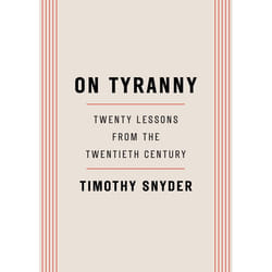 ISBN On Tyranny livre