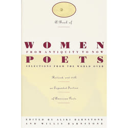 ISBN A Book of Women Poets from Antiquity to Now livre classiques Anglais