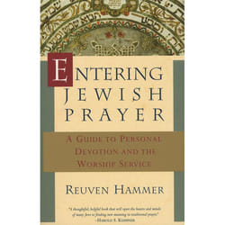 ISBN ENTERING JEWISH PRAYER livre
