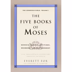 ISBN The Five Books of Moses, Livre broché, 1056 pages