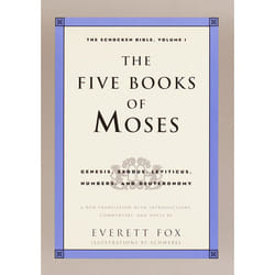 ISBN The Five Books of Moses livre