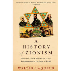 ISBN A History of Zionism livre