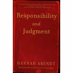 ISBN Responsibility and Judgment, Livre broché, 336 pages