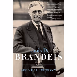 ISBN Louis D. Brandeis, biographie, Anglais, Livre broché, 976 pages