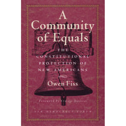 ISBN A Community of Equals livre
