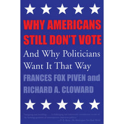 ISBN Why Americans Still Don’t Vote livre