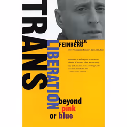 ISBN Trans Liberation, Livre broché, 160 pages