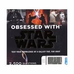 ISBN Obsessed with Star Wars : Test Your Knowledge of a Galaxy Far, Far Away with Other, Science Fiction, Anglais, Couverture ...