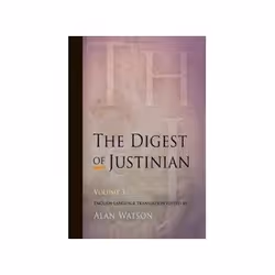 ISBN Digest of Justinian: v. 3, histoire, Anglais, 512 pages