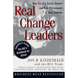 ISBN Real Change Leaders: livre